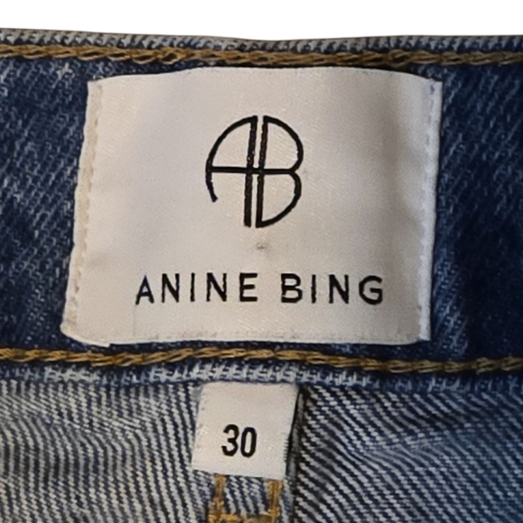 Anine Bing High Rise Jeans Size 30 - Picture 3 of 8